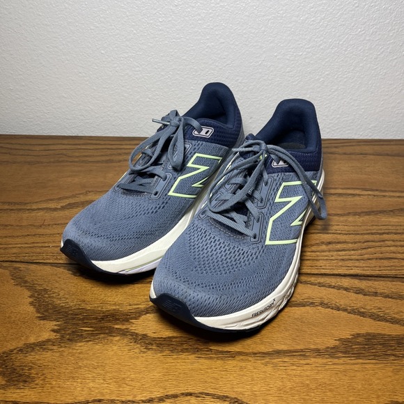 New Balance Fresh Foam X 860v14 Mens Size 9.5 Blue White Running Shoes Sneakers - Picture 3 of 13